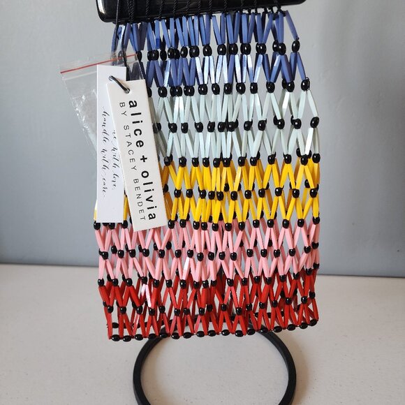 Alice & Olivia Beaded Bag "NEW" - Picture 3 of 13